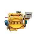 QMJ4-30 hand operated concrete block making machine hollow block machine